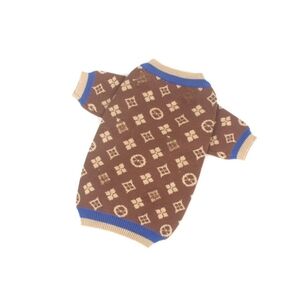 💎🐶Dog knitted Sweater | No LV PRINT I ⚠️Size: Small ONLY⚠️